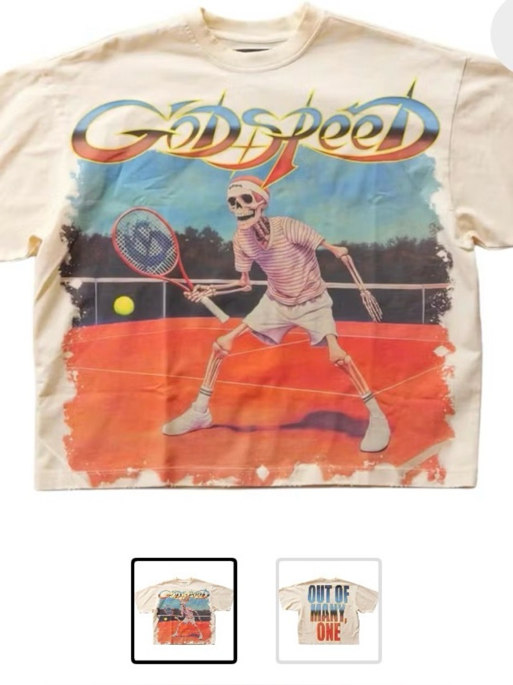 Godspeed Tennis Topspin Tee🔥🔥